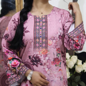 Pink Printed 2 Pieces