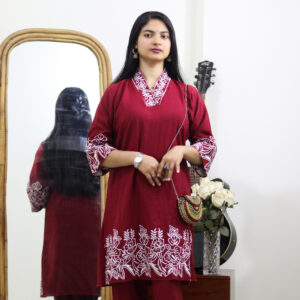 Meroon Printed 2 Pieces